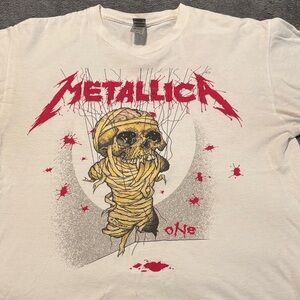 VTG Metallica 'ONE' T-Shirt size Large